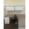 We'Re It Ultra-Premium 35.5 in  Wall Mounted Storage Hutch, Single Frosted Glass Flip Up Door, Gray Oak UPHW36FG - alternate 3